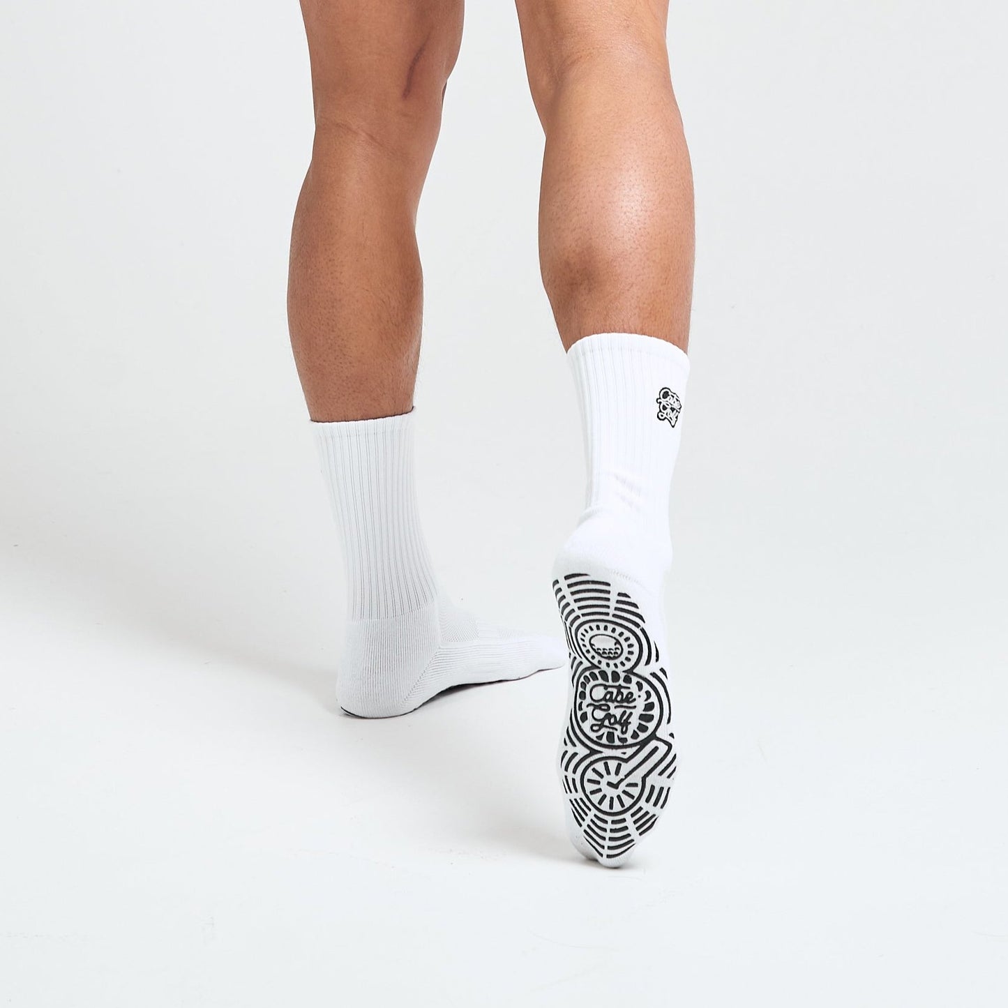 CG Crew Socks White (3 Pack)