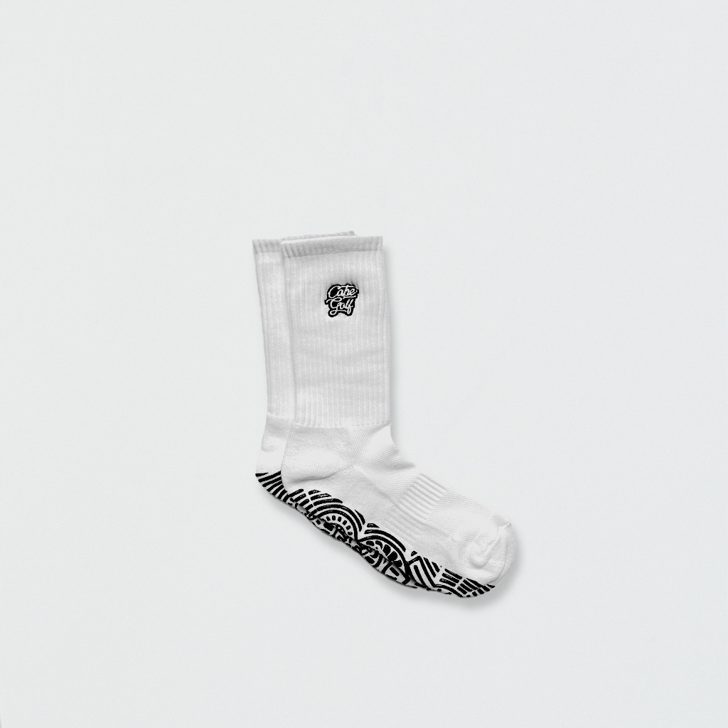 CG Crew Socks White (3 Pack)