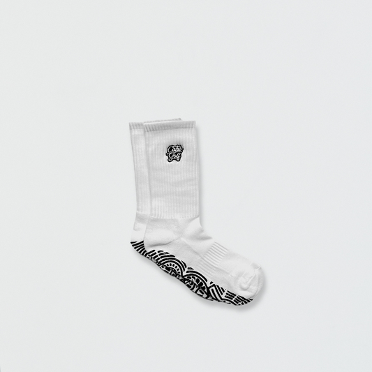 CG Crew Socks White