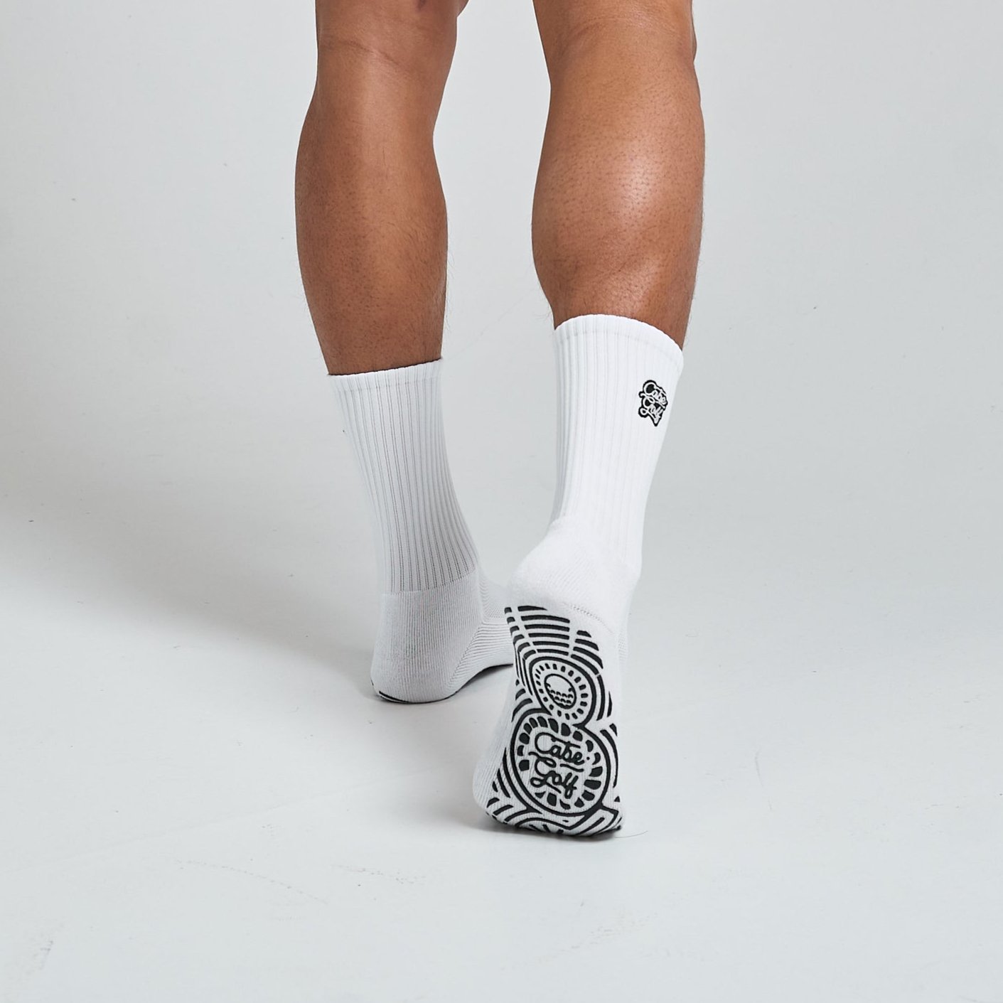 CG Crew Socks White